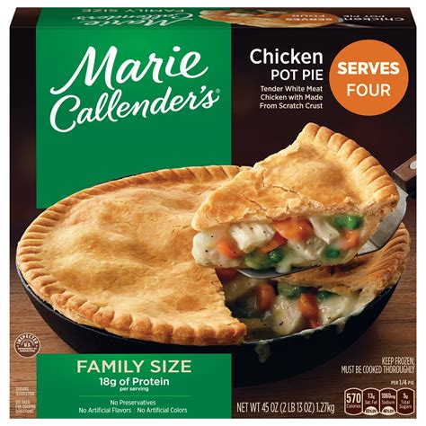 Marie Callender's Chicken Pot Pie Family Size - Shop Entrees & sides at ...