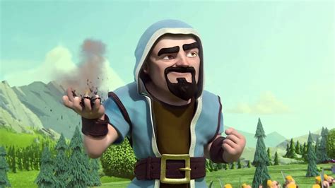 Clash of clans - Wizard Hair / Hype man (Animation) - YouTube