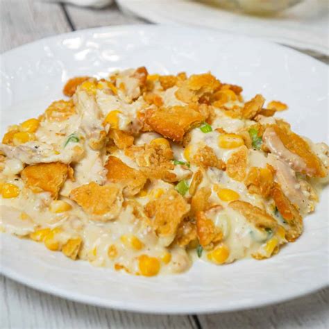 Ritz Chicken Casserole - This is Not Diet Food