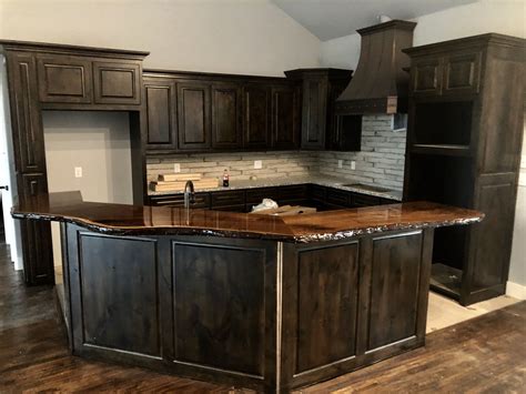 How To Use Dark Walnut Stained Cabinets For A Classic Look - Home Cabinets