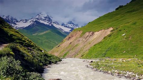 River in Mountain Valley at Stock Footage Video (100% Royalty-free) 4740716 | Shutterstock