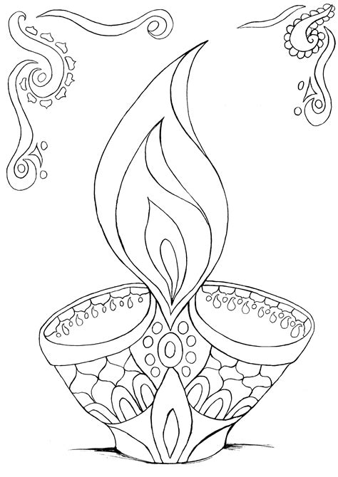 Diwali Colouring Sheets For Download — UK Centre For Carnival Arts