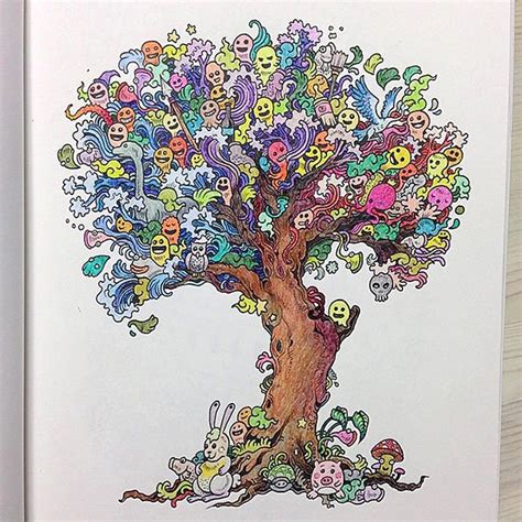 Coloring Book For Adults Titled ‘Doodle Invasion’ by Kerby Rosanes | Bored Panda