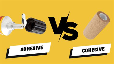 Difference Between Adhesive And Cohesive - MDM Tool Supply