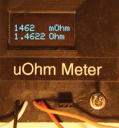 Build a Simple Micro-Ohmmeter | Servo Magazine