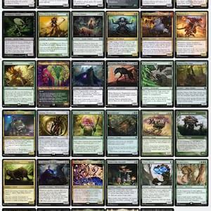 Slimefoot and Squee SAPROLING SACRIFICE Magic MTG Commander Deck - Etsy