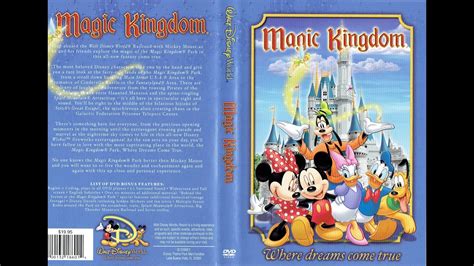 Walt Disney World - Where Dreams Come True DVD Set - Magic Kingdom ...