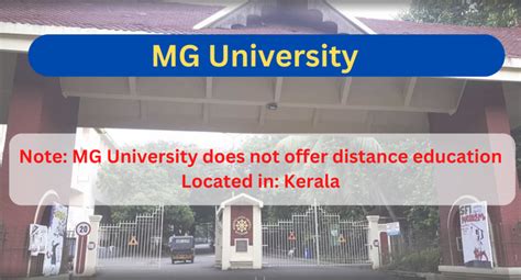 MG University Kerala Distance Education Admission 2024? | UG | PG ...