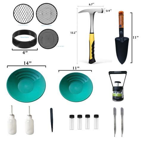 Complete Gold Pan Kit- BO - Will ship 10/21/22 - Bigfoot Outdoor and Survival Equipment