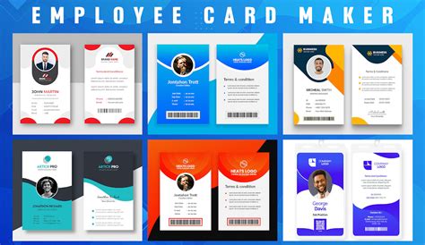 Employee ID Card Maker для Android — Скачать