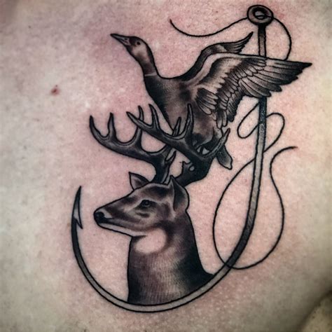 Deer Hunting Tattoos