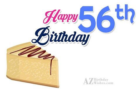 56th Birthday Wishes - Birthday Images, Pictures - AZBirthdayWishes.com