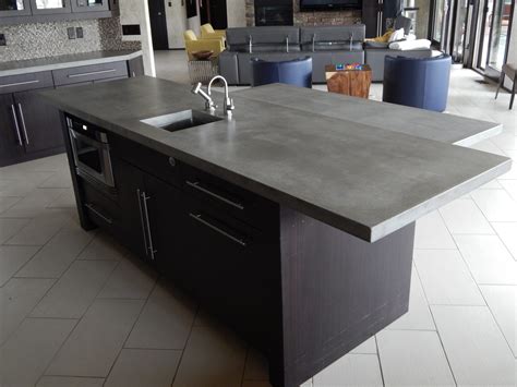 stained-custom-concrete-countertop - Concrete Creations NWA