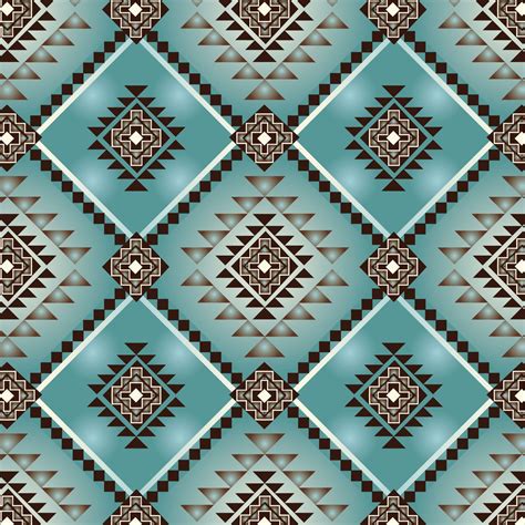 45'' Home Decor Print Fabric- Southwest Native Motifs Turquoise & Brown | Jo-Ann | Printing on ...