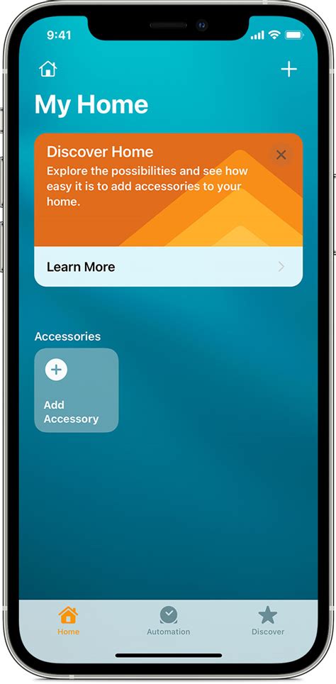 Add a HomeKit accessory to the Home app - Apple Support