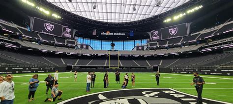 Allegiant Stadium Tour pics. : r/raiders