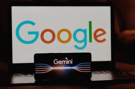 December 6, 2023, Brazil. the Google Gemini Logo is Displayed on a ...