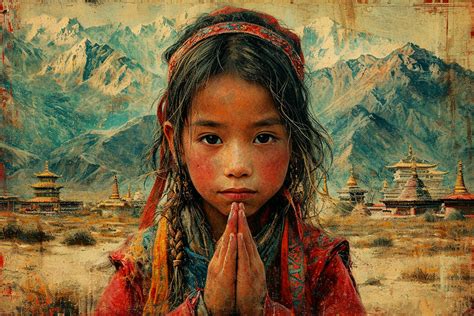 Tibetan girl by laietano on DeviantArt