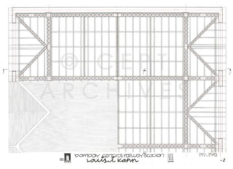 Mumbai Central Railway Station, Maharashtra, India | 1995 | Drawing | Faculty of Architecture ...