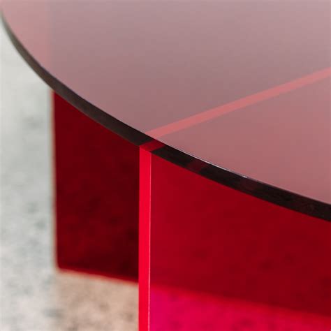 Acrylic Coffee Table - Round | The Axe | Wellington