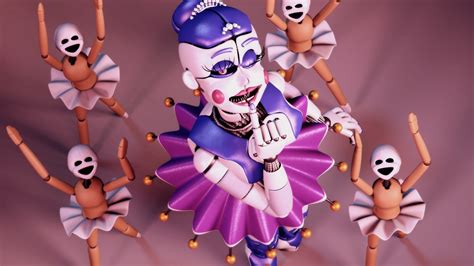 Ballora With Group Foxy Five Nights at Freddy's Sister Location HD FNAF Wallpapers | HD ...