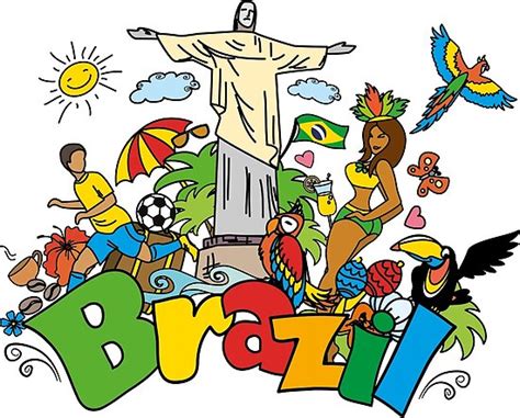 "Funny cartoon brazil picture" Posters by naum100 | Redbubble