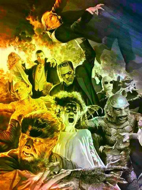 Stunning Universal Monsters Artwork by Alex Ross