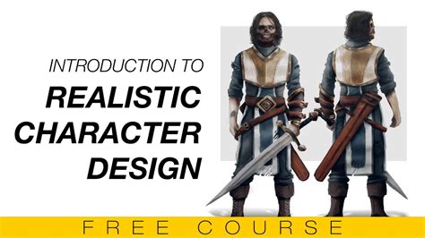 Introduction to Realistic Character Design - FREE COURSE - YouTube