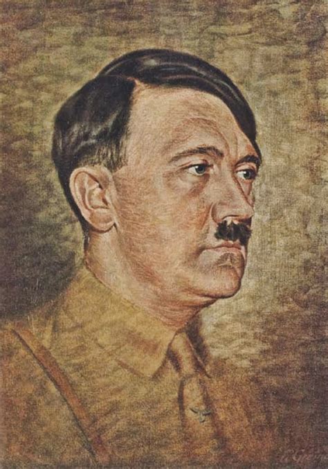 Adolf Hitler painting ~ early 1930s by UnderTheIronSky1889 on DeviantArt