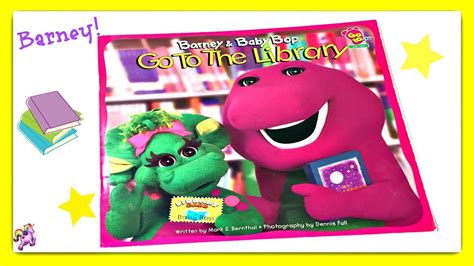 BARNEY & BABY BOP "GO TO THE LIBRARY" - Read Aloud - Storybook for kids, children - YouTube