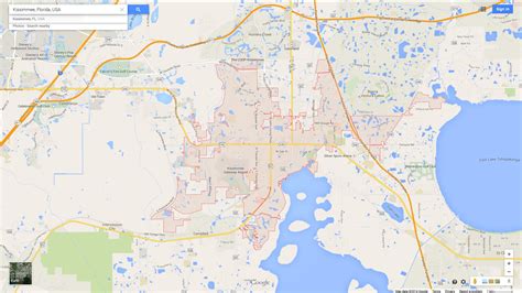 Kissimmee Florida Map - United States