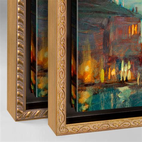 Ornate Canvas Floater Frames | Wood Canvas Frames | Pictureframes.com ...