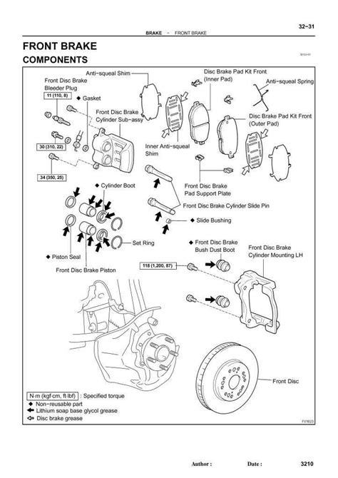 Torque specs for a complete brake job - ClubLexus - Lexus Forum Discussion