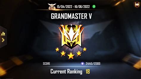 PUSH TO TOP 1 GRANDMASTER - BR RANKED || Free Fire live - Garena Free ...