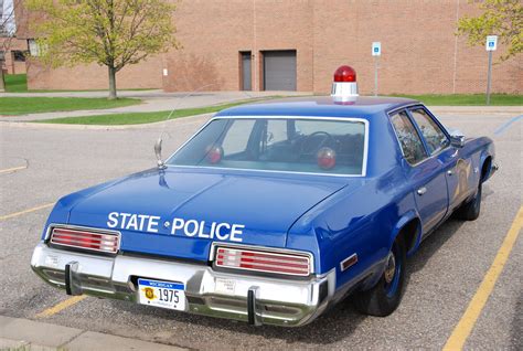 Michigan State Police cars -- 1975 Plymouth Gran Fury | Flickr