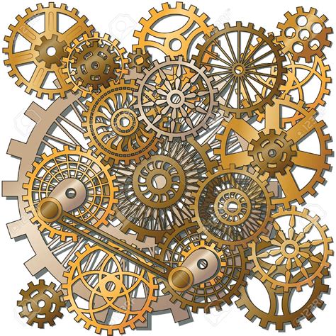 Clock Gear Vector at GetDrawings | Free download