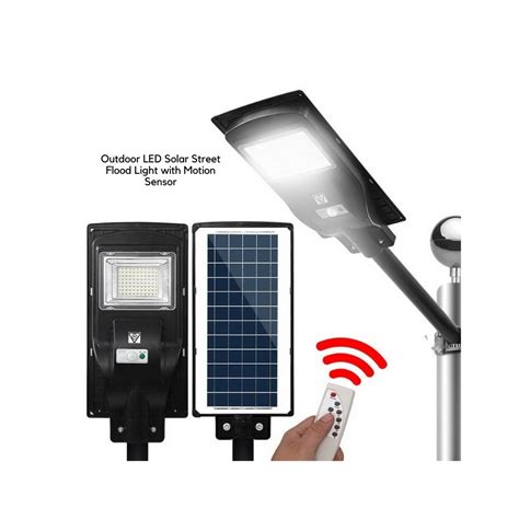 Outdoor LED Solar Street Flood Light with Motion Sensor