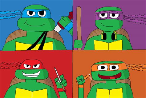 Mutant Mayhem Turtles by SpongeBraggle on DeviantArt