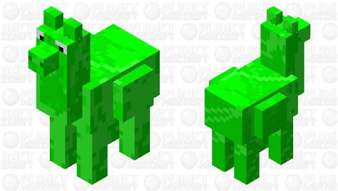 Green Llama Minecraft Mob Skin