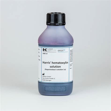 H&E Staining Agents - Harris‘ hematoxylin solution, Mayer’s hemalum solution & 0.2% EOSIN Y ...