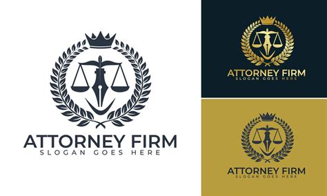 Law firm logo design , Lawyer logo vector template 3834110 Vector Art ...