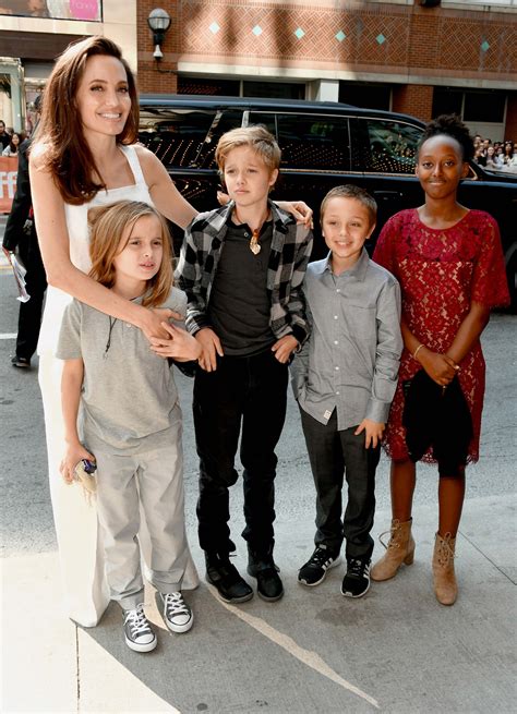 Angelina Jolie Is All Smiles With Her Kids on the Red Carpet at Toronto ...