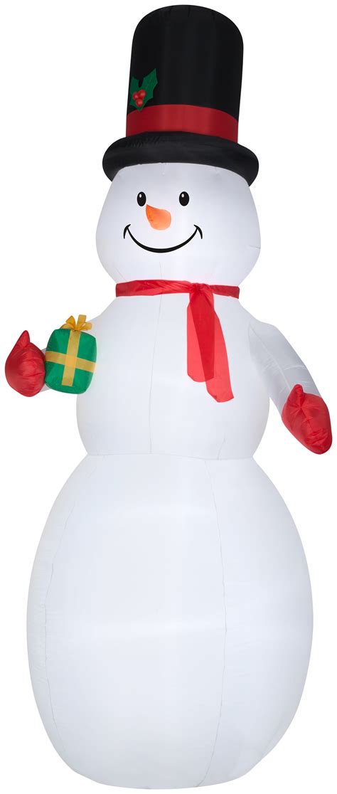 Holiday Time Yard Inflatables Snowman , 10 ft - Walmart.com - Walmart.com