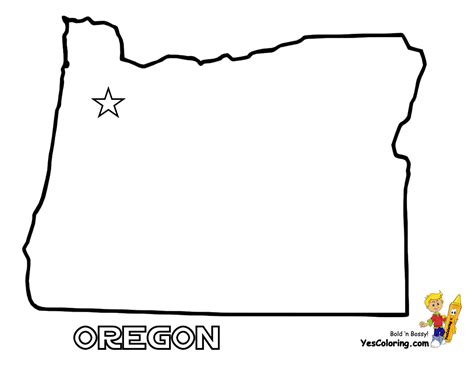 Oregon Outline Vector - ClipArt Best