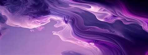 Premium Photo | Panoramic purple pastel abstract wave wallpaper purple ...