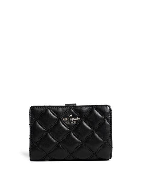 Kate Spade Natalia Medium Compact Bifold Wallet Black ETA 11th Feb ...