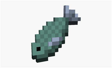 Minecraft Fish Png, Transparent Png - kindpng