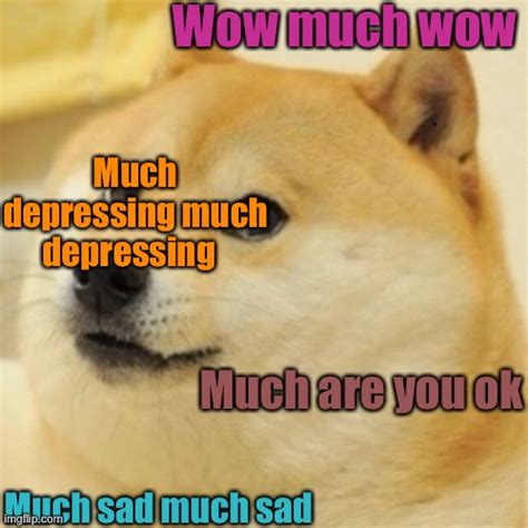 when doge see’s a sad post - Imgflip