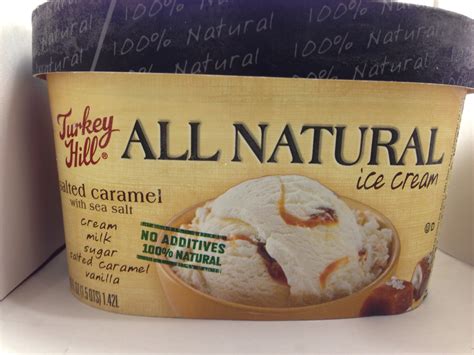 Crazy Food Dude: Review: Turkey Hill All Natural Salted Caramel Ice Cream