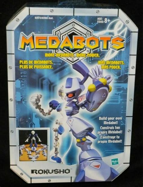 RARE Medabots Build Your Own Kits 6" Rokusho Hasbro 1997 - 90 Complete ...